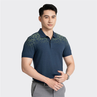 Áo Polo Nam Aristino APS095AZ dáng Slim Fit ôm nhẹ vừa vặn thiết kế cơ bản khỏe khoắn và lịch sự