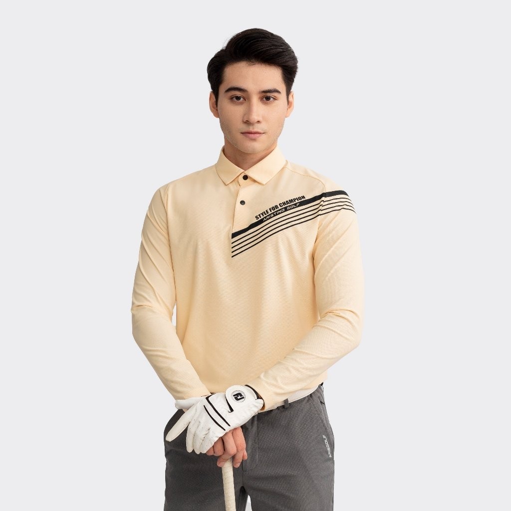 ÁO POLO DÀI TAY 𝐀𝐑𝐈𝐒𝐓𝐈𝐍𝐎 𝐆𝐎𝐋𝐅 ALPG11W2