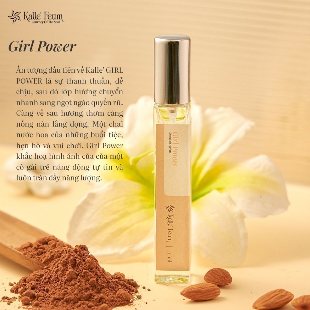 Tinh Dầu Nước Hoa Nữ GIRL POWER Mùi Hương Ngọt Ngào Đầy Tự Tin Good Girl Dạng Xịt | Kalle' Feum | BigBuy360 - bigbuy360.vn