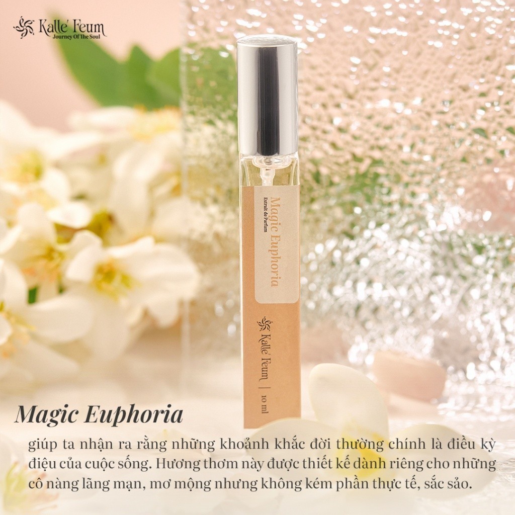 Tinh Dầu Nước Hoa Nữ MAGIC EUPHORIA Hương Thơm Lãng Mạn, Tinh Tế Dạng Xịt | Kalle' Feum | BigBuy360 - bigbuy360.vn