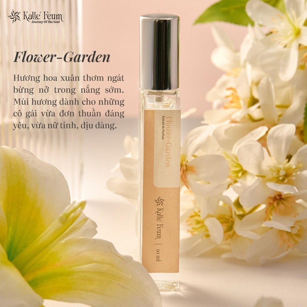 Tinh Dầu Nước Hoa Nữ FLOWER-GARDEN - CHẮT LỌC TINH TÚY CÁC LOÀI HOA Dạng Xịt | Kalle' Feum | BigBuy360 - bigbuy360.vn