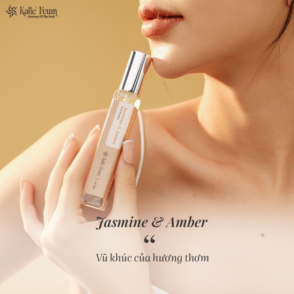 Tinh Dầu Nước Hoa Nữ JASMINE & AMBER Mùi Hương Thanh Lịch, Ngọt Ngào Dạng Xịt | Kalle' Feum | BigBuy360 - bigbuy360.vn