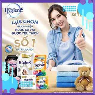   SX TẠI VN  COMBO HYGIENE Sạch Thơm CHÍNH HÃNG  1 GIẶT 1800ml+ 1 XẢ 1100ml  Nước giặt + xả hygiene tiện lợi 