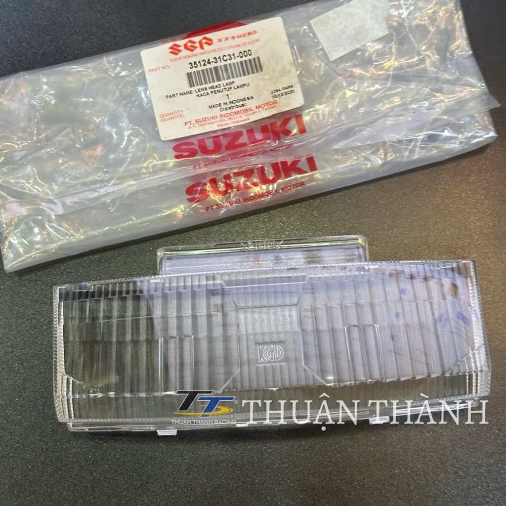 Kiếng đèn trước Satria 2000 Zin- Indo (KGD) - ST2K - Satria 2k