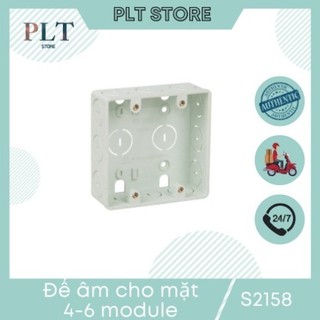 Đế Âm S2158 Sino Dùng Cho Mặt 4 5 6 Thiết Bị S18CC  KT: 106x106x40  