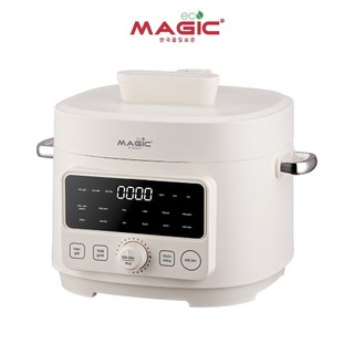 Nồi áp suất điện đa năng 2in1 Magic Eco AC-242, Dung tích 4L, công suất 1300W, Bảo hành 24 tháng