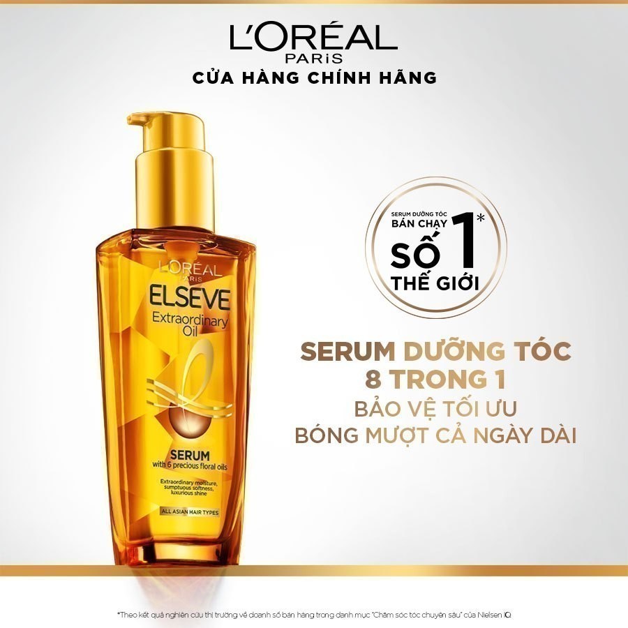 Bộ dầu dưỡng chiết xuất tinh dầu hoa tự nhiên L'Oreal Paris Elseve Extraordinary Oil Ultra Nourishing 130ml | BigBuy360 - bigbuy360.vn