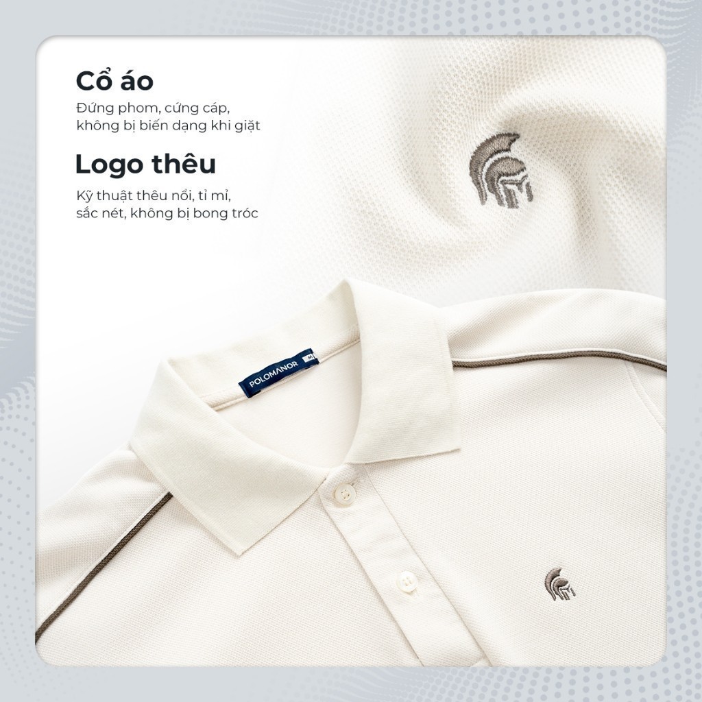 Áo polo nam cao cấp ANDY, BST TỪ NHÀ RA PHỐ, vải cá sấu cotton interlock, thanh lịch, sang trọng - P | BigBuy360 - bigbuy360.vn