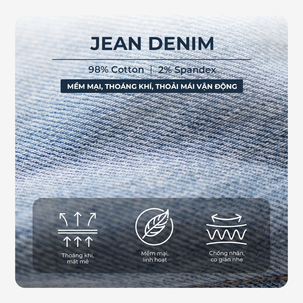 [BEST SELLER] Quần jean nam ống rộng POLOMANOR, BST THE REAL JEANS, form Straight thoải mái, dễ mặc dễ phối | BigBuy360 - bigbuy360.vn