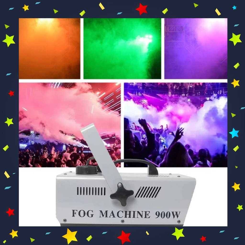 Verlo - Máy Phun Khói Sân Khấu FOG MACHINE 900W ( tích hợp điều khiển từ xa và điều khiển bằng dây )