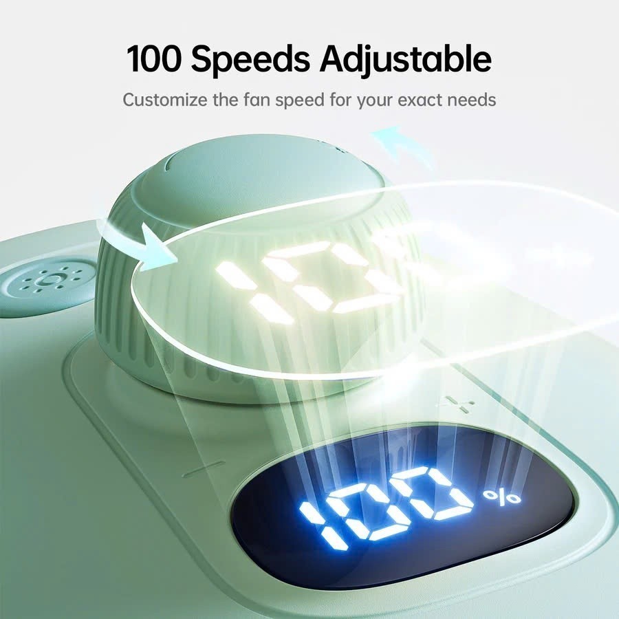Quạt Tích Điện Kẹp Nôi Xe Đẩy JISULIFE Life 2S - Pin 5000mAh, Sử Dụng Đến 12 Giờ, Bảo Hành 12 Tháng | BigBuy360 - bigbuy360.vn