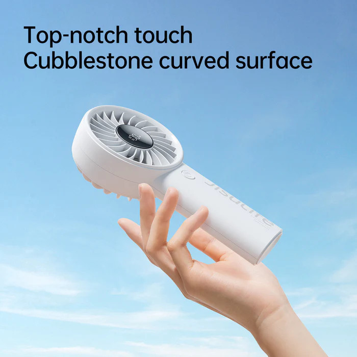 Quạt cầm tay mini Jisulife Life 4 ABS 5 cấp độ gió 3600mAh/5000mAh - Sử dụng liên tục 12h - Chính hãng - BH 12 tháng | BigBuy360 - bigbuy360.vn