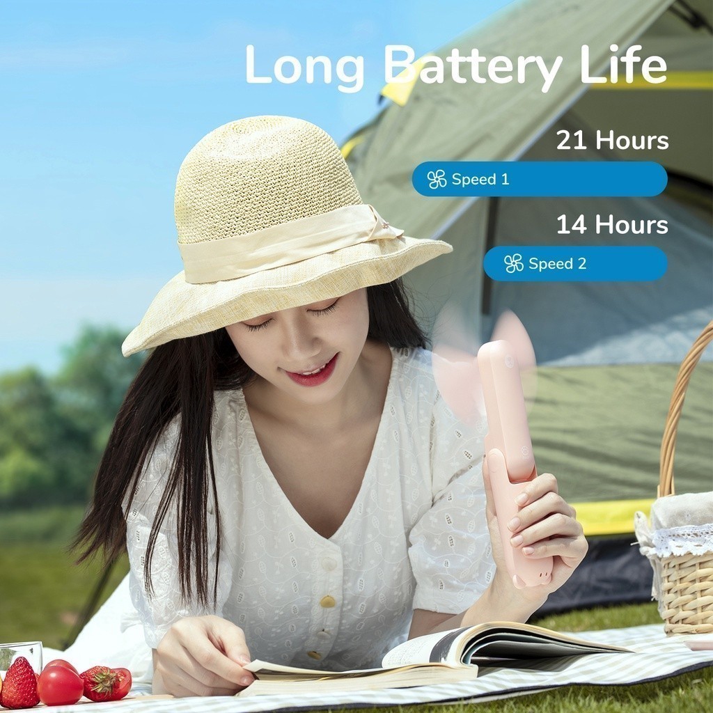 Quạt Cầm Tay 3 in 1 JISULIFE F8X Plus 4500mAh Tích Hợp Sạc Dự Phòng - Đèn Pin Siêu Sáng Bảo Hành 12 tháng | BigBuy360 - bigbuy360.vn