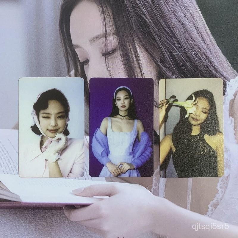 BLACKPINK Hồng Mực2022Hộp sưu tầm thẻ xung quanh Golden Jenny Công chúa Jenny retro Nahua Ni. jennie