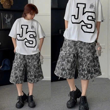 Quần short Kaki POCKET Túi hộp Tag JJAYS Form Lửng Unisex Nam Nữ - Quần Sót Chất LIệu SIêu Đẹp HOTHI