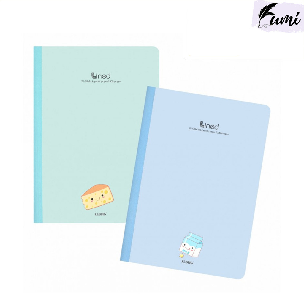 Sổ kẻ ngang may dán gáy A4 300 trang 70/76 KLONG MS 851