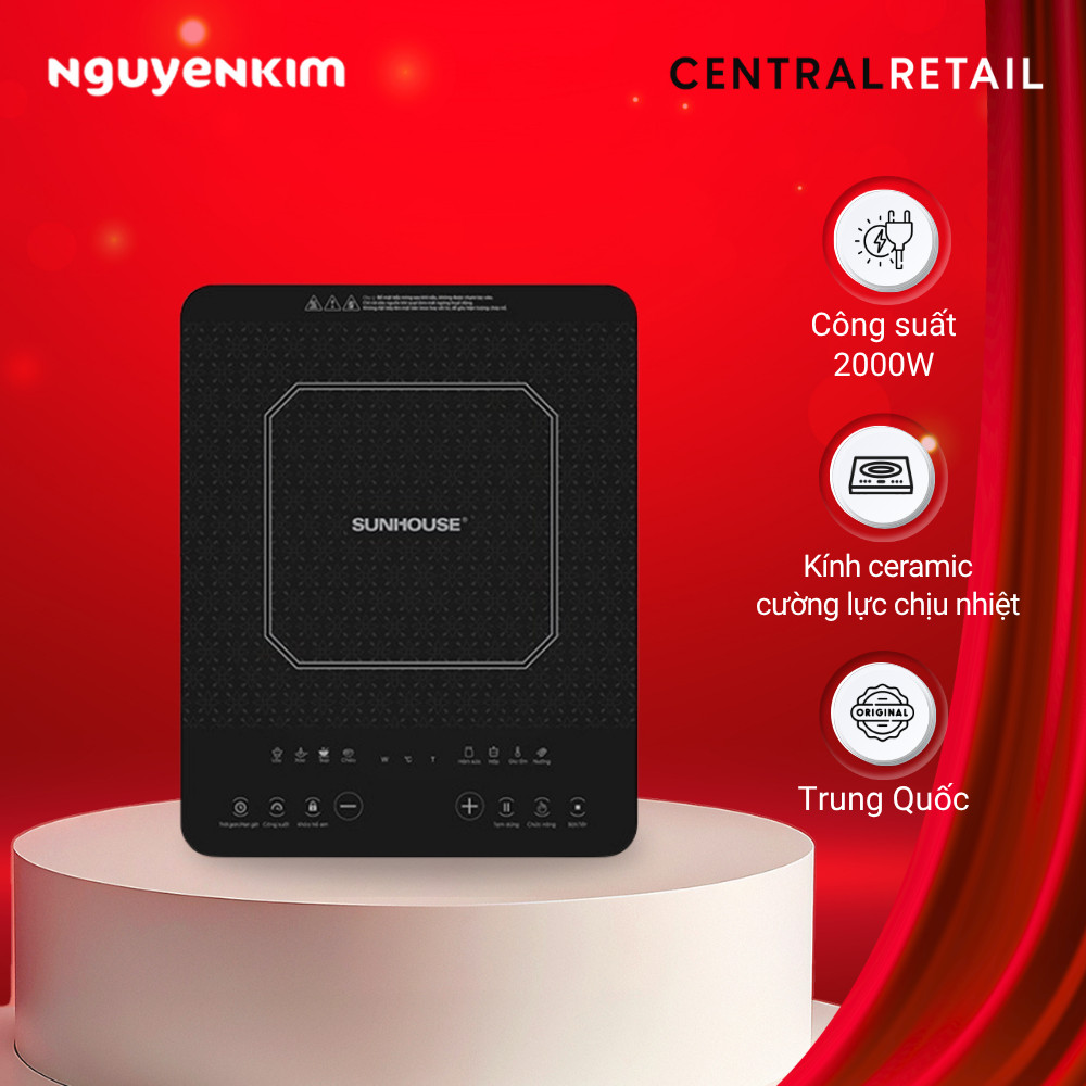 Bếp từ đơn Sunhouse SHD6802