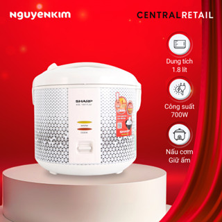 Nồi cơm điện Sharp 1.8 lít KS-181TJV