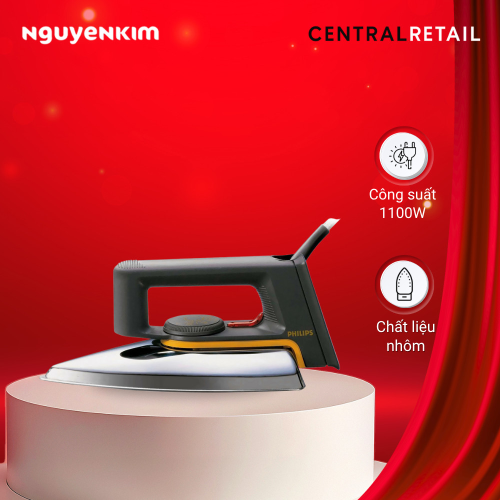 Bàn ủi khô Philips HD1172