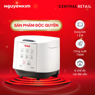 Nồi cơm điện tử Tefal 1.8 lít RK732168 - Công suất 750W