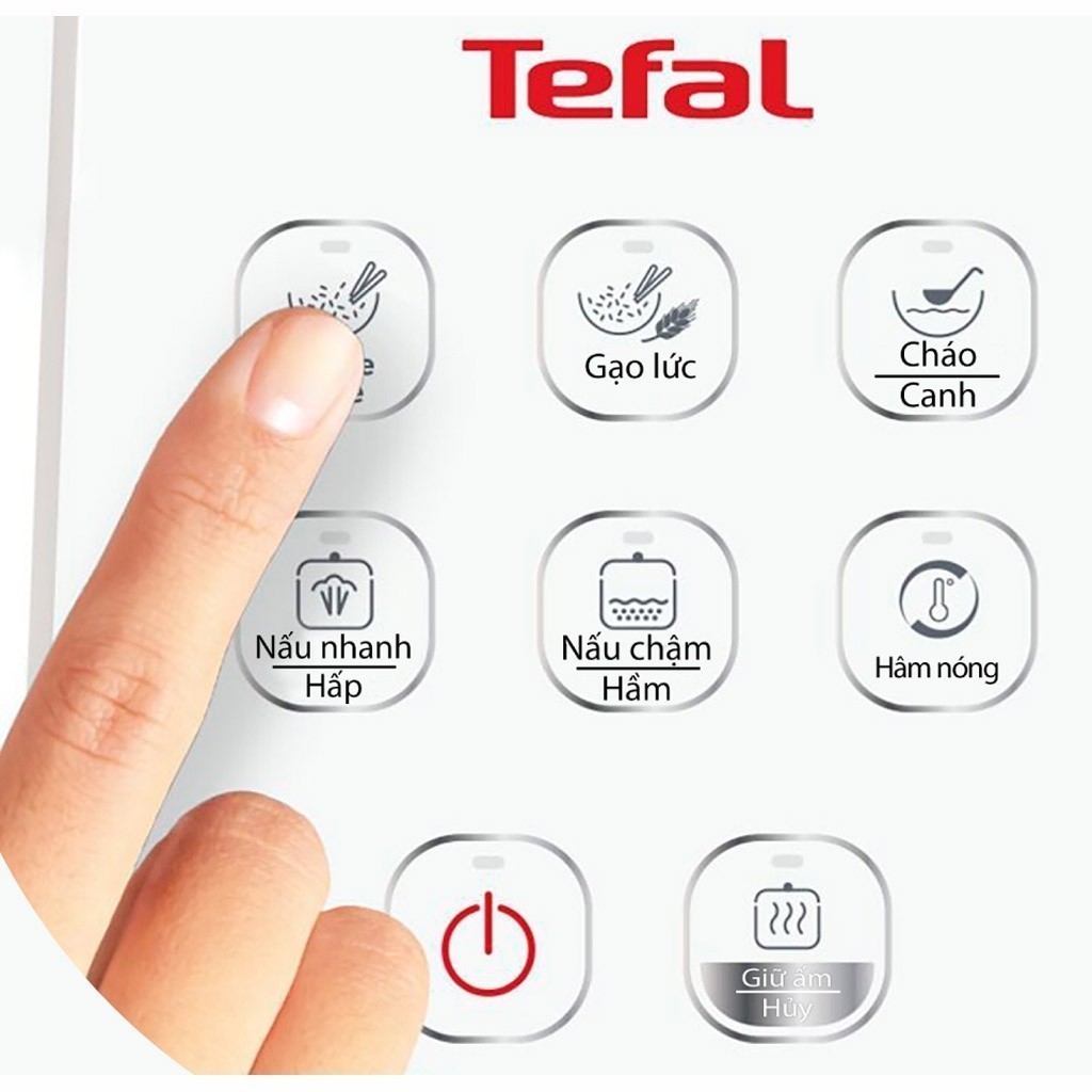 Nồi cơm điện tử Tefal 1.8 lít RK732168 - Công suất 750W | BigBuy360 - bigbuy360.vn