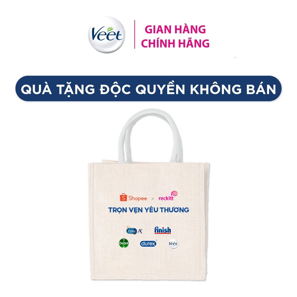 [QUÀ TẶNG KHÔNG BÁN] Túi vải canvas VEET