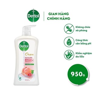 [LIVESTREAM] Sữa tắm Dettol Onzen dưỡng da đào & phúc bồn tử 950g