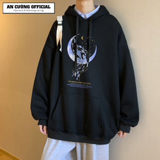 Áo hoodie, áo khoác hoodie nam nữ chất nỉ dày form rộng có mũ giá rẻ - An Cường Official 046