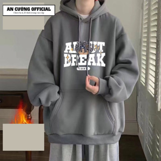 Áo hoodie, áo khoác hoodie nam nữ chất nỉ dày form rộng có mũ giá rẻ - An Cường Official 042