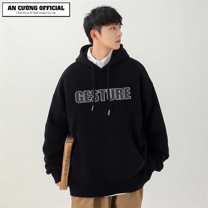 Áo hoodie, áo khoác hoodie nam nữ chất nỉ dày form rộng có mũ giá rẻ - An Cường Official 001