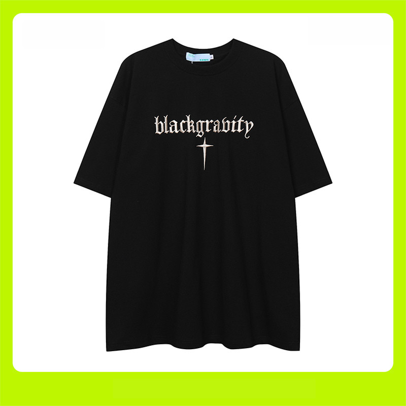 Áo thun nam unisex form rộng tay lỡ cổ tròn chất cotton dày dặn thoáng mát - An Cường Official 001