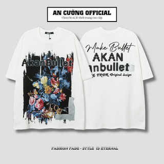 Áo thun nam unisex form rộng cao cấp tay lỡ cổ tròn chất cotton dày dặn thoáng mát - An Cường Official 47