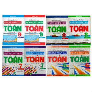 Sách Hướng dẫn học và phương pháp giải Toán Lớp 6 - 7 - 8 - 9 (bám sát SGK Chân trời sáng tạo) - HAB