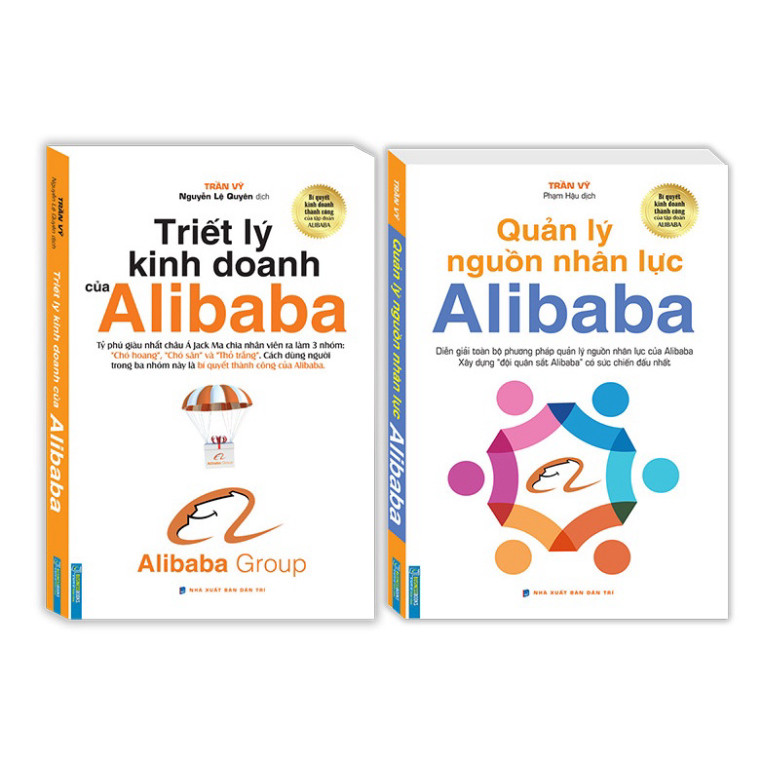 Sách -Triết lý kinh doanh của Alibaba và Quản lý nguồn nhân lực Alibaba (Bìa Mềm)