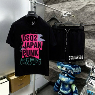 Bộ Quần Áo Thun hè Nam Nữ DSQ Japan Punk Mãu Mới chất liệu Cotton lạnh phù hợp cho mọi lứa tuổi VIP [B03]