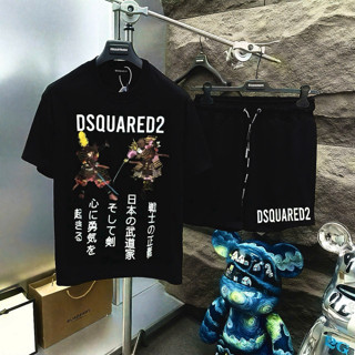  Bộ Quần Áo Dsquared2 Samurai Kiếm Sĩ Phối Quần DSq basic Dành cho Nam Nữ chất liệu Cotton Hót Đẹp  B02  