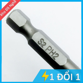 Đầu bắt vít 4 cạnh PH2 chuôi lục
