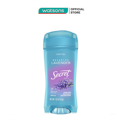 Gel Khử Mùi Secret Luxe Lavender Dành Cho Nữ Hương Hoa Oải Hương 73g
