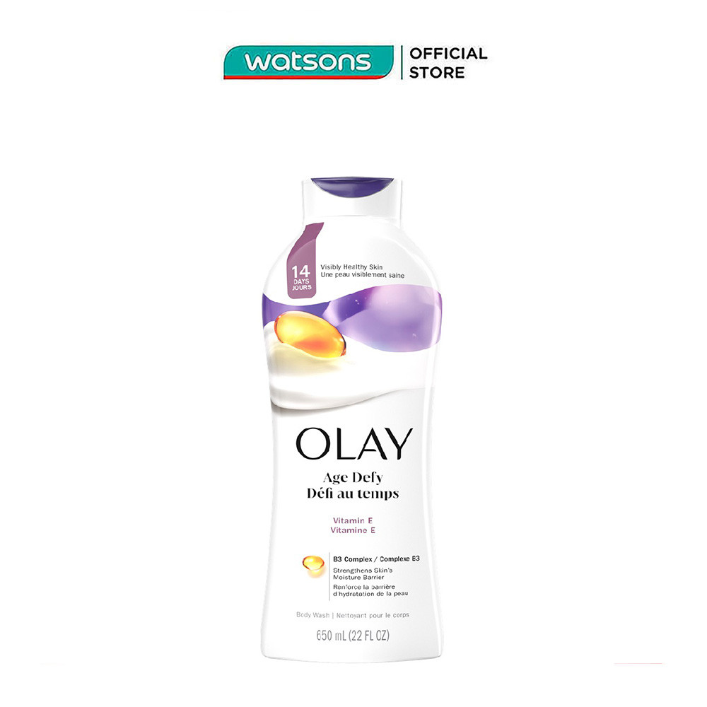 Sữa Tắm Olay Age Defying With Vitamin E Chống Lão Hóa 650ml