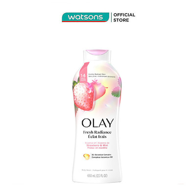 Sữa Tắm Olay Strawberry & Mint 650ml