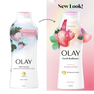 Sữa Tắm Olay Strawberry & Mint 650ml