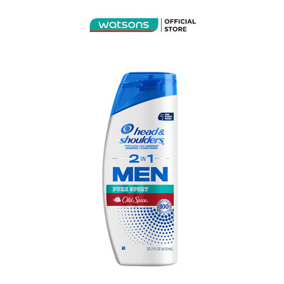 Dầu Gội Và Xả Head & Shoulder Men Advanced Series Pure Sport Old Spice 2 Trong 1 Ngăn Ngừa Gàu 650ml