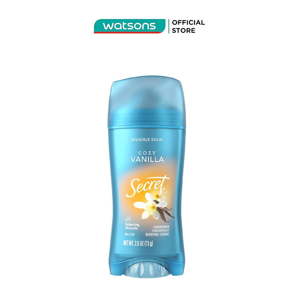 Sáp Khử Mùi Secret Cozy Vanilla 73g