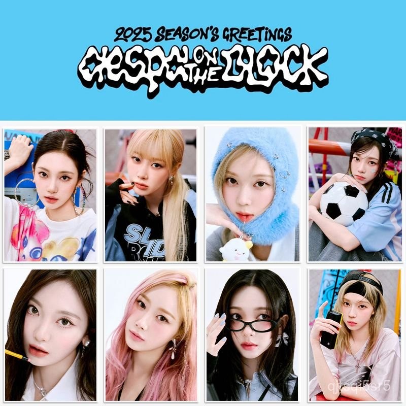 aespa 2025Sticker lịch để bàn, poster, sticker tường Kim Min-jeong Sản phẩm thương mại của Yoo Jimin