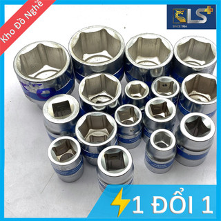 Đầu tuýt, đầu khẩu lục giác 3/4" hãng LS cỡ 17-50mm chất liệu thép CRV