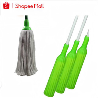  Cây Lau Nhà Tự Vắt PTLUXURY Cán Inox Dài 1M7 Có Thể Tháo Rời Bông Lau Thấm Hút Tốt 