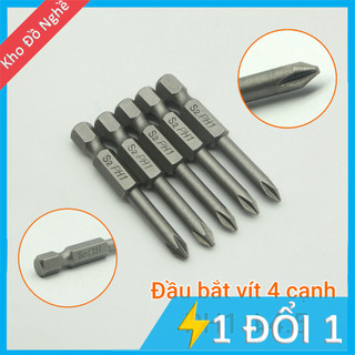 Đầu bắt vít 4 cạnh PH1 chuôi lục