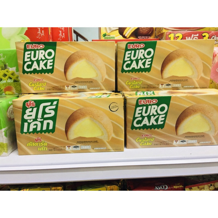 Siêu phẩm Bánh trứng Thái Lan- Euro Cake