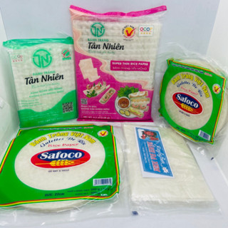  Bánh tráng Cuốn Ăn Sống Tân Nhiên Safoco siêu mỏng120g 