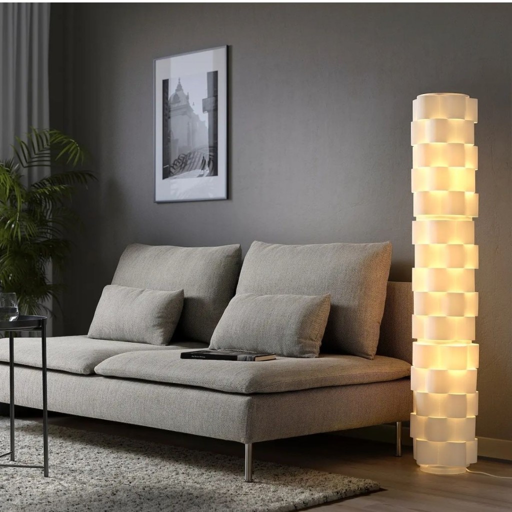 【Hàng hóa gia đình chính hãng chính thức của IKEA】IKEA Đèn sàn Rogertree cho phòng khách và phòng ng